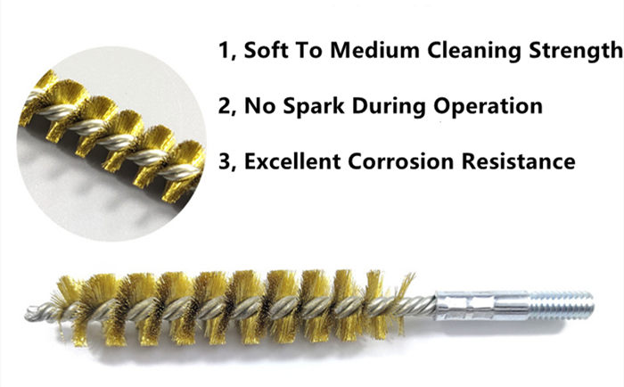 Brass Wire Pipe Brush